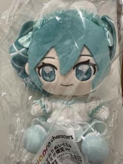 ピアプロ キャラ福くじ 初音ミク おすわりぬいぐるみ ラスト賞 - メルカリ