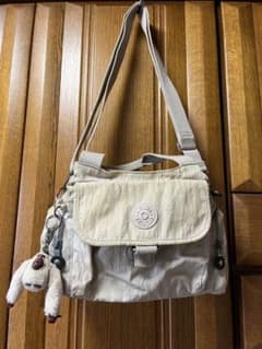 【えびさま専用】kipling キプリング　ショルダーバッグ　ページュのサムネイル