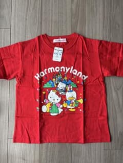 【レア】Harmonyland サンリオ 赤 Tシャツ 130のサムネイル