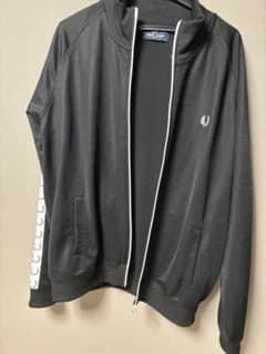 FRED PERRY ブラック フルジップジャケット XLのサムネイル