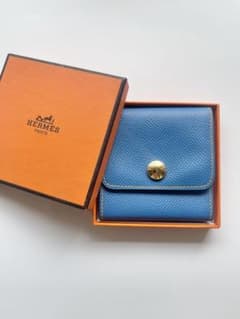 [상자 있음 미품] HERMES 헤르메스 알라지후 포스트잇 커버 블루 계열