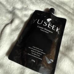 YUSEEK クリームシャンプー ナチュラルブラック 350g - メルカリ