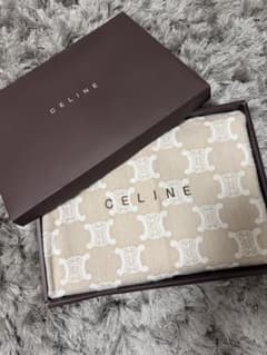 CELINE セリーヌ マカダム トリオンフ柄 ブランケット 140×70 - メルカリ