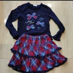 メゾピアノ　ロンT&キュロットのサムネイル