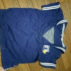 ミキハウス 紺 Tシャツ サイズ80センチのサムネイル