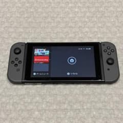 Nintendo Switch 本体 グレー 動作確認済み - メルカリ