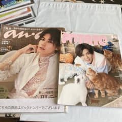 ジャニーズWEST 小瀧望 表紙 雑誌2冊セット an・an POTATOのサムネイル