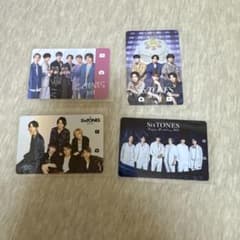SixTONES FCバースデーカード4枚セットのサムネイル