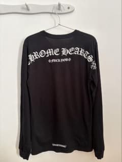 CHROME HEARTS ブラック ロングスリーブシャツ - メルカリ