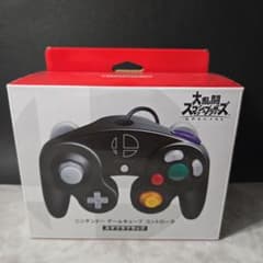 新品未開封】ゲームキューブコントローラー スマブラブラック Switch