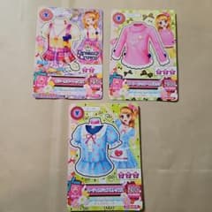 アイカツカード 3枚セット キュートタイプのサムネイル