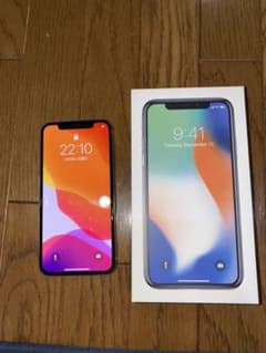 iPhone X Silver 256 GB SIMフリーのサムネイル