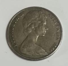 1966年 オーストラリア 20セント硬貨 - メルカリ
