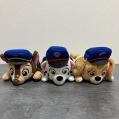 パウ・パトロール ポリススタイルぬいぐるみ ３種セット