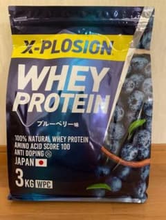 【琢雪様専用】X-PLOSION WHEY PROTEIN ブルーベリー3kgのサムネイル