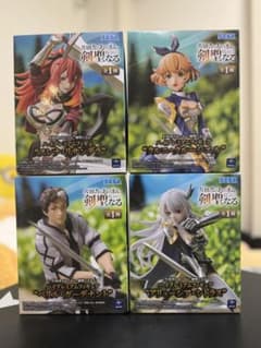 片田舎のおっさん、剣聖になる　ハイプレミアムフィギュア４体セット