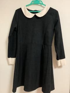 黒いワンピース 秋物のサムネイル