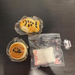 スクイーズ 3点セット たい焼き パンケーキ MOMOのサムネイル