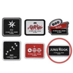 BTS】ARIRANG JUNGKOOK ワッペンステッカー TOKYO グク - メルカリ