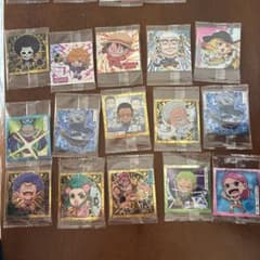 ワンピースキャラクターシール15枚セットのサムネイル