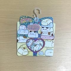 めちゃ☆キラ シール フレーク フニフニマシュマロ フレークシール 約50枚のサムネイル