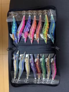 エギ 15本セット 3.5号9本 3.0号 6本 エギケースセット付き - メルカリ
