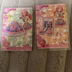 アイカツ ピンクブロッサムコーデ カード2枚セットのサムネイル