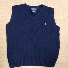 ラルフローレン ニットベスト 110 120のサムネイル