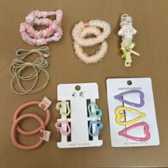 ヘアアクセサリー まとめ売り ヘアゴム ヘアクリップのサムネイル