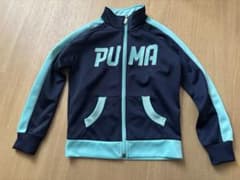 PUMA ジャージ ネイビー×ライトブルー130㎝のサムネイル
