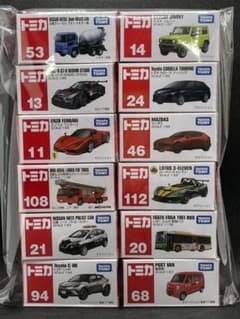 トミカ12個まとめ売りのサムネイル
