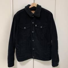 LEVI'S リーバイス　コーデュロイボアジャケット　ブラック　Mサイズのサムネイル