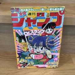 週刊少年ジャンプ 1982年 28号 Dr.スランプ表紙 ハガキ付き 鳥山明