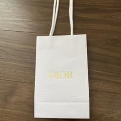 Dior ディオール　紙袋 小型 白　ショッパーのサムネイル