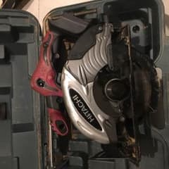 日立コードレス丸ノコ18vジャンク品のサムネイル