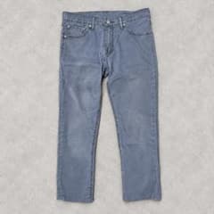 Levi's 511 W32 ホワイトタブ ブルーグレー ストレッチツイルのサムネイル