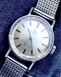 [Overhauled] Omega De Ville Cut Glass, Original Bracelet, Ladies' Antique Watch