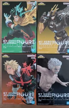 僕のヒーローアカデミア GIGO限定 フィギュア 全4種セット
