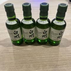 白州 モルトウイスキー 1973年 180ml 4本セット - メルカリ