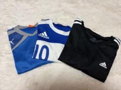 160cm サッカーウェア　PUMA adidas 3点セットのサムネイル