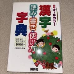 最新オールカラー 漢字読み書き使い方 辞典 講談社のサムネイル