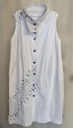 センソウユニコ慈雨　ロングベスト　サイズ42 美品のサムネイル