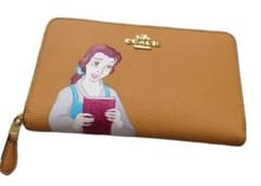 COACH】COACH×DISNEYコラボ 長財布 美女と野獣 ベル - メルカリ