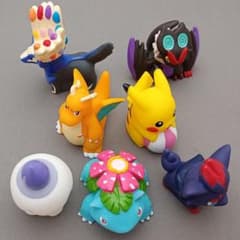 ポケモン フィギュア 指輪人形148体 まとめ売り➕おまけ付き ポケモン フィギュア 指人形 7体セット ピカチュウ カイリュー 他