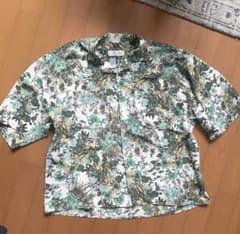 Rin 花柄 GARA半袖シャツ オーバーサイズ Onffo TTAGGG