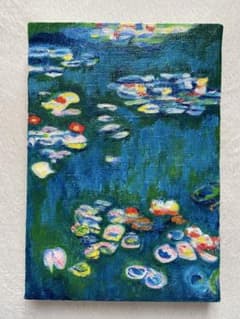 モネ　肉筆手描きの油絵模写画　睡蓮のサムネイル