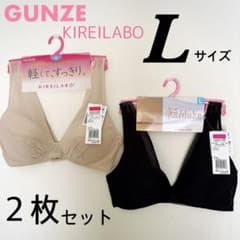 GUNZE グンゼ キレイラボ ノンワイヤー ブラ　ブラジャー　2枚セットのサムネイル
