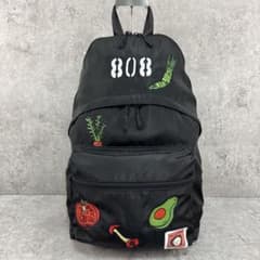 イアパピヨネ　ear×KEN NAKAYAMA 808 刺繍　リュック　野菜 イアパピヨネ ear×KEN NAKAYAMA 808 刺繍 リュック 野菜 - メルカリ