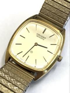 R7-333 ORIENT I520401-20 クォーツ スクエア腕時計 - メルカリ