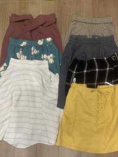 【7点まとめ売り】スカートセット (S〜M相当)のサムネイル